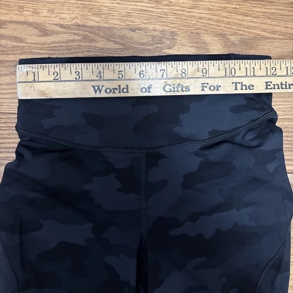 Lululemon Leggings Womens 6 Multi Camo Base Pace High Rise Running Tights - Picture 6 of 10